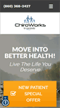 Mobile Screenshot of chiroworksct.com